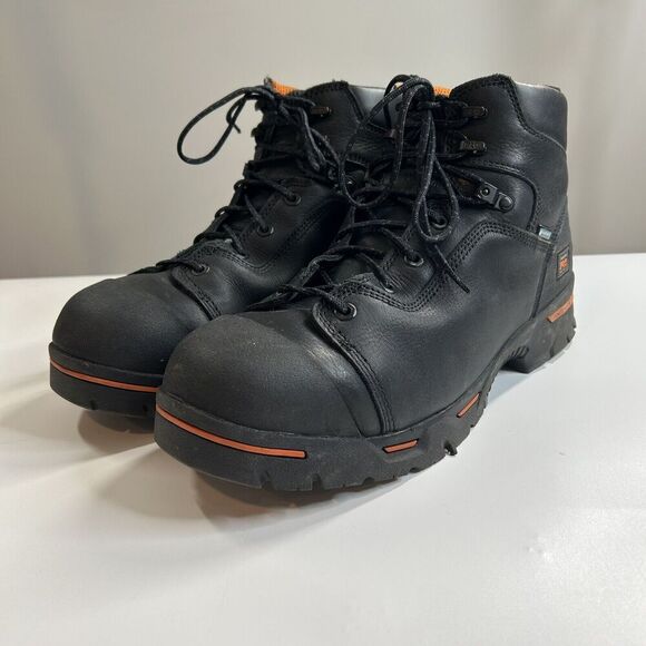 Timberland Pro ENDURANCE Waterproof Steel Toe Boots Mens 14M TB0 95567 001 - Picture 1 of 7